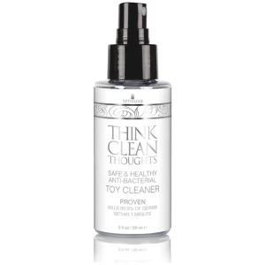 Sensuva Think Clean Thoughts Anti Bacterial Toy Cleaner - 2 oz Bottle