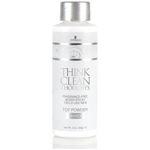 Sensuva Think Clean Thoughts Toy Powder - 2 oz Bottle