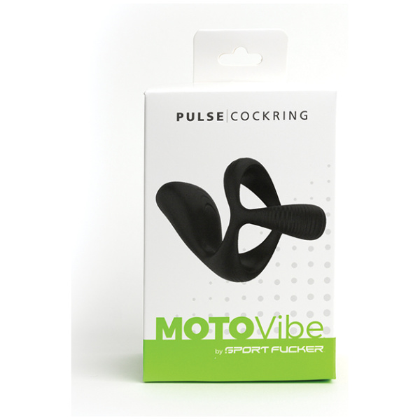 Sport Fucker Motovibe Pulse Cockring - Black