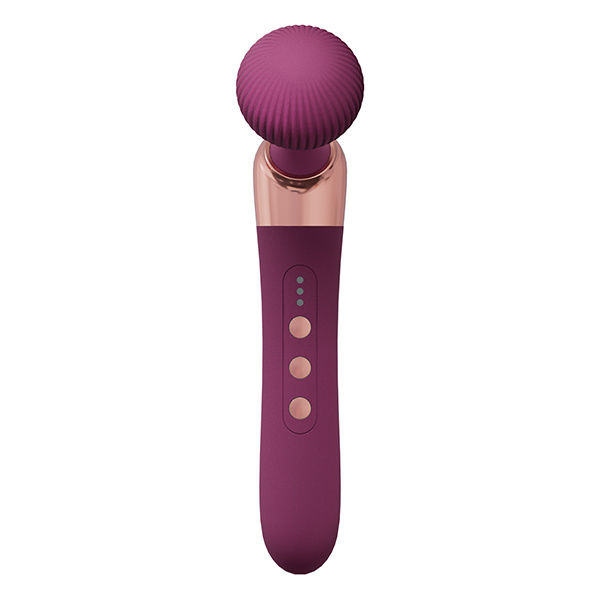 Shots Loveline Serenity Wand Massager - Burgundy - Image 2