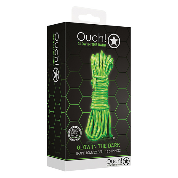 Shots Ouch Rope - 10m Glow in the Dark