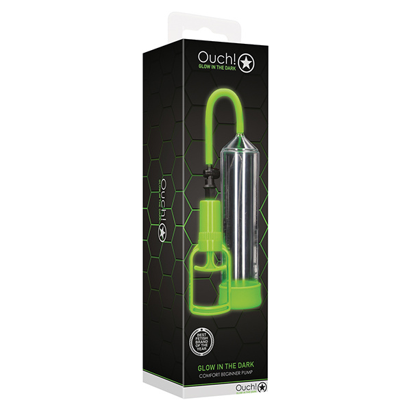 Shots Ouch Comfort Beginner Pump - Glow in the Dark