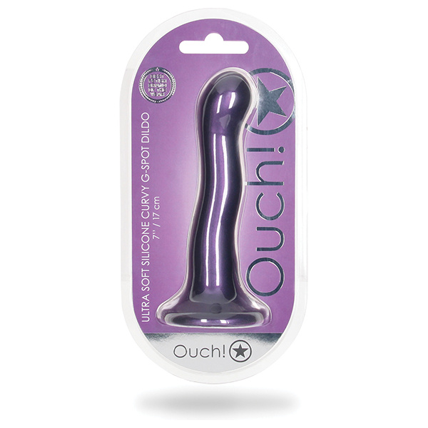 Shots Ouch 7" Curvy G-spot Dildo