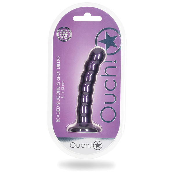 Shots Ouch 5" Beaded G-spot Dildo