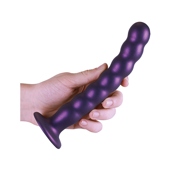 Shots Ouch 8" Beaded G-spot Dildo - Image 4