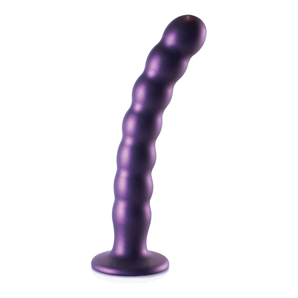 Shots Ouch 8" Beaded G-spot Dildo - Image 3