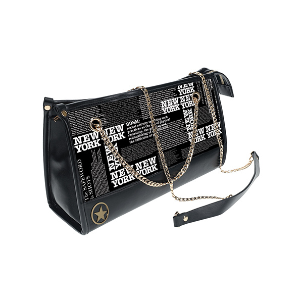Shots Ouch! NY Collection Bondage Kit w-Bag - Black - Image 3