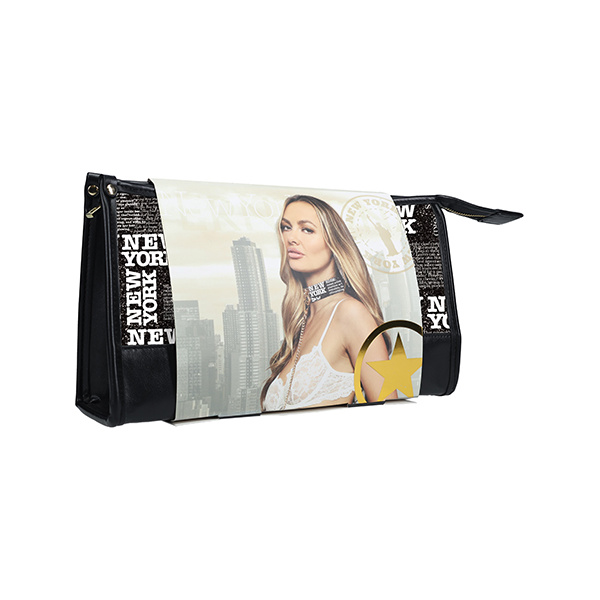 Shots Ouch! NY Collection Bondage Kit w-Bag - Black - Image 2