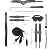 Shots Ouch! London Collection Bondage Kit w-Bag - Black
