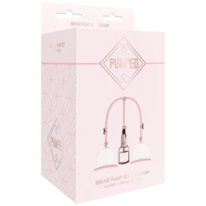 Shots Pumped Breast Pump Set - Medium Rose Gold