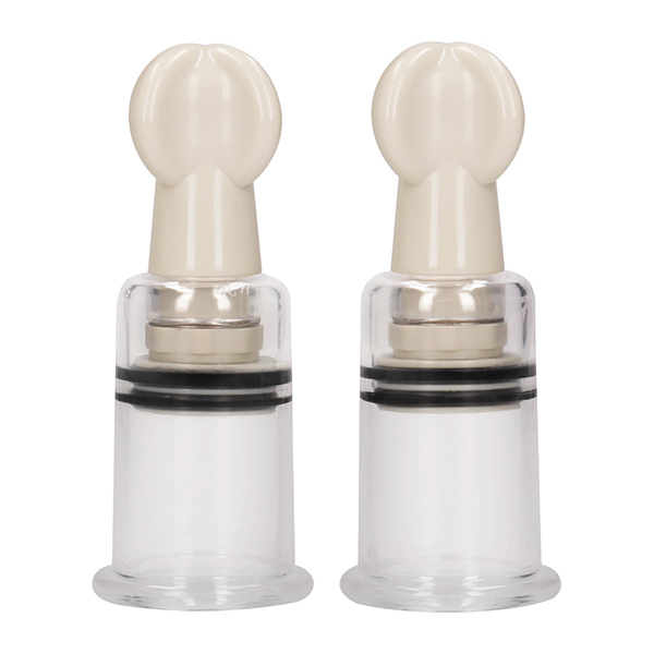 Shots Pumped Nipple Suction Set - Medium Clear - Image 5