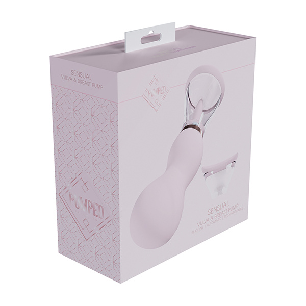 Shots Pumped Sensual Rechargeable Vulva & Breast Pump