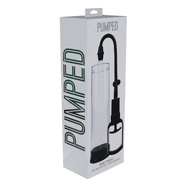 Shots Pumped Basic Pump 2 Water Resistant Penis Pump - Translucent