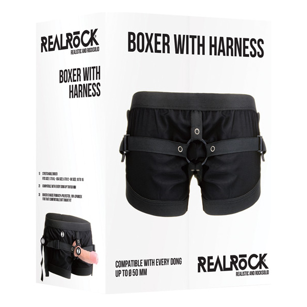 Shots RealRock Boxer w-Harness