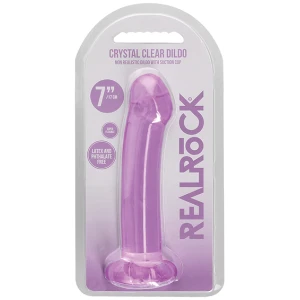 Shots Realrock Crystal Clear 7" Dildo