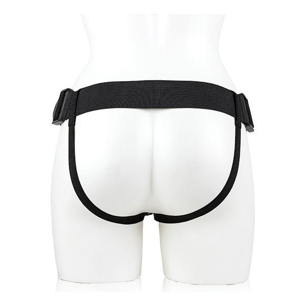 Shots Realrock 8" Vibrating Hollow Strap On W/o Balls - Image 3