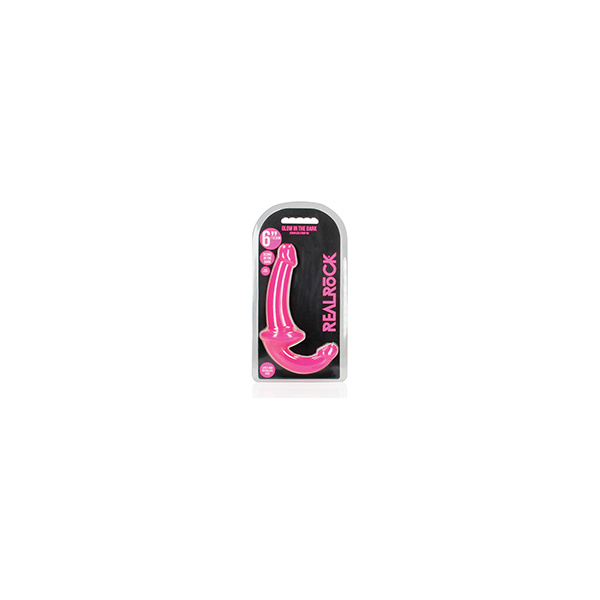 Shots Realrock 6" Strapless Strap On Glow In The Dark