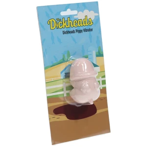 Shots The Dickheads 10 Speed Piggy Silicone Vibrator -  Pink