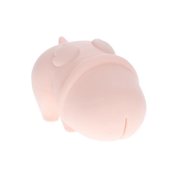 Shots The Dickheads 10 Speed Piggy Silicone Vibrator -  Pink - Image 3