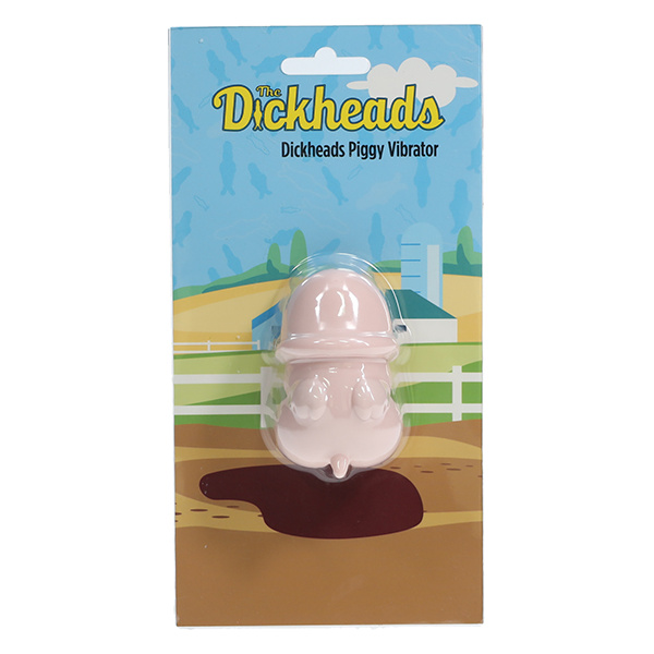 Shots The Dickheads 10 Speed Piggy Silicone Vibrator -  Pink - Image 2