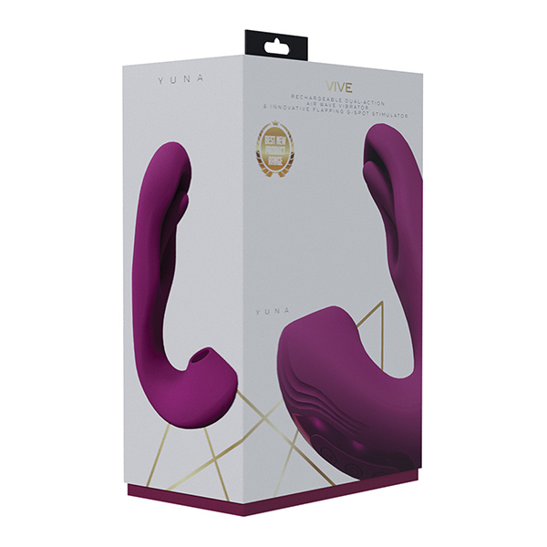 Shots Vive Yuna Dual Action Airwave Vibrator & G-spot Stimulator