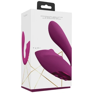 Shots Yuki Dual Action G-spot Vibrator W/massaging Beads