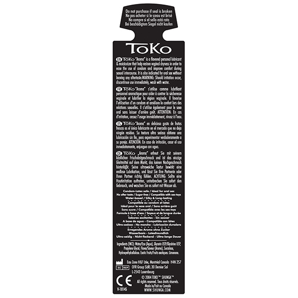 Shunga Toko Aroma Flavoured Lubricant - 5.5 oz Melon Mango - Image 2