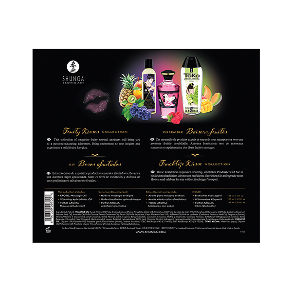 Shunga Fruity Kisses Collection Kit - Image 2