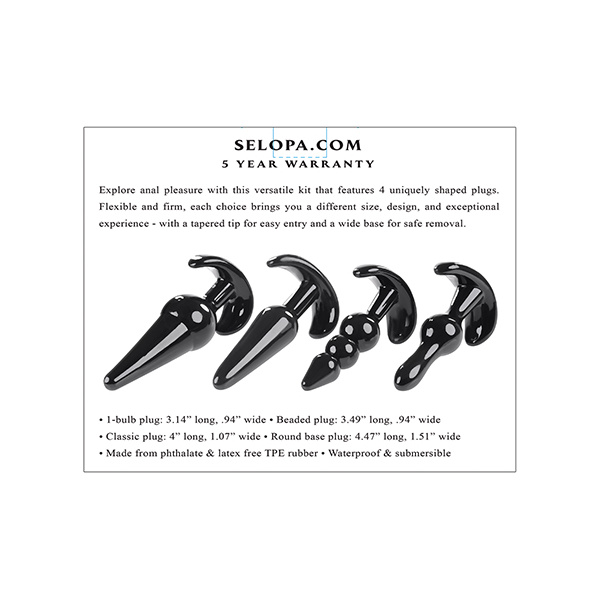 Selopa Intro to Plugs - Black - Image 3