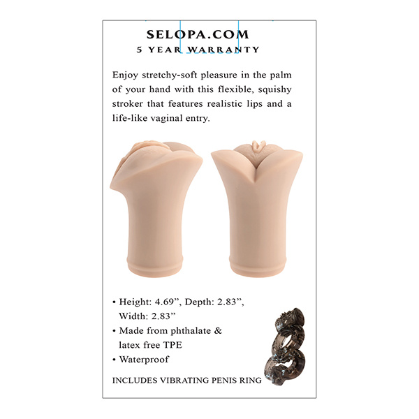 Selopa Pocket Pleaser Stroker - Light - Image 5