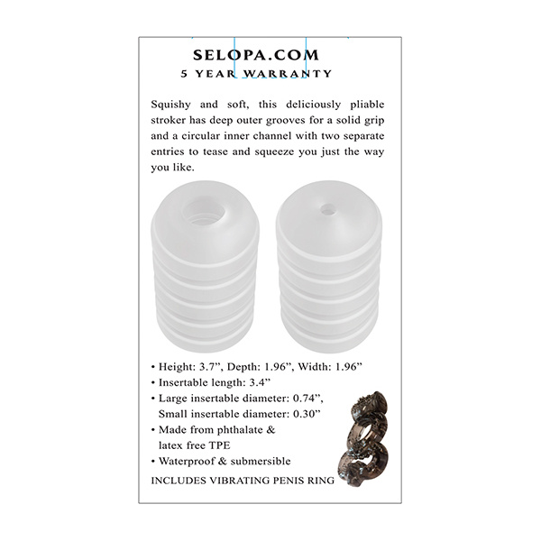 Selopa Ring Me Up Squishy & Soft Stroker - Clear - Image 5