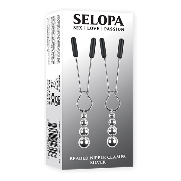 Selopa Beaded Nipple Clamps