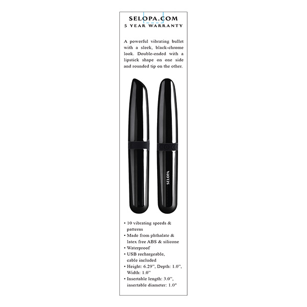 Selopa Buzz Buddy - Black Chrome - Image 4