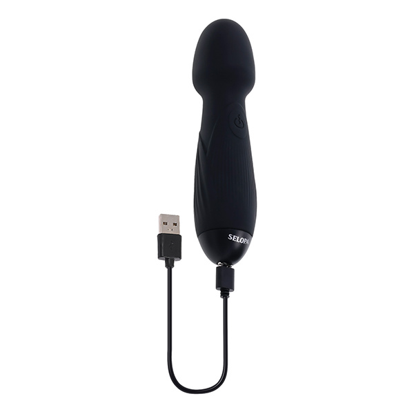 Selopa Power Trip Wand Vibrator - Black - Image 2