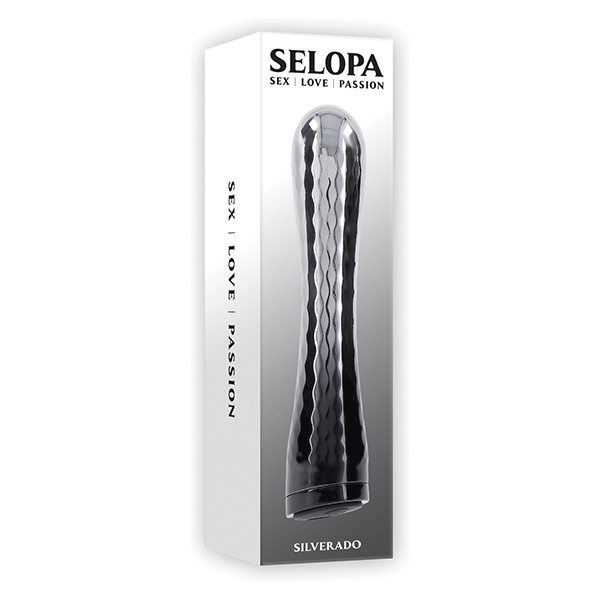 Selopa Silverado Bullet Vibrator - Grey-Black