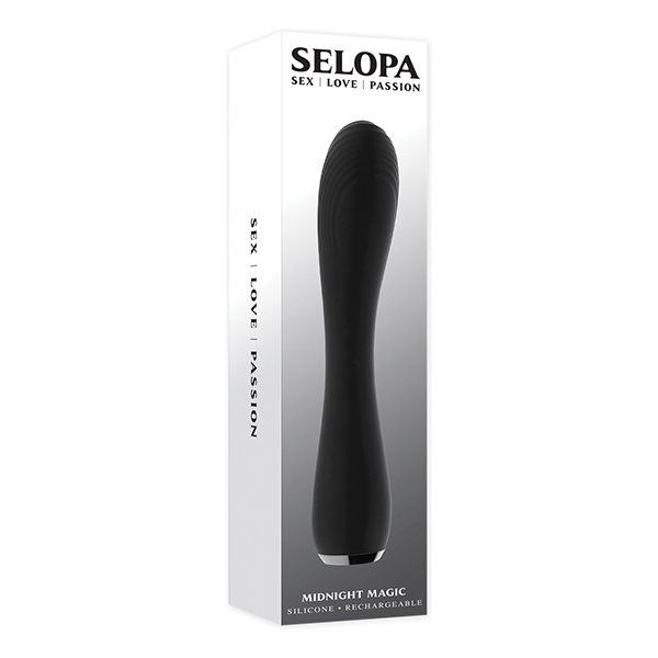 Selopa Midnight Magic Flexible Vibrator - Black