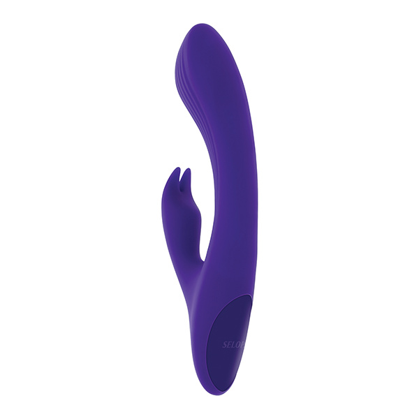 Selopa Poseable Bunny Rabbit Vibrator - Purple - Image 3
