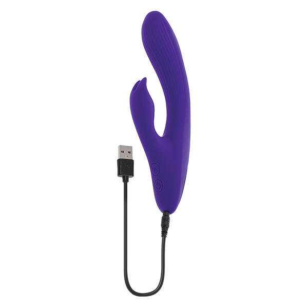 Selopa Poseable Bunny Rabbit Vibrator - Purple - Image 2