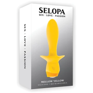 Selopa Mellow Yellow Vibrating Plug - Yellow