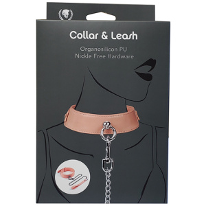 Spartacus Organsilicone PU Collar & Leash