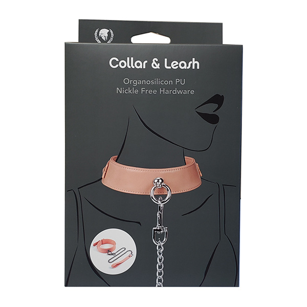 Spartacus Organsilicone PU Collar & Leash