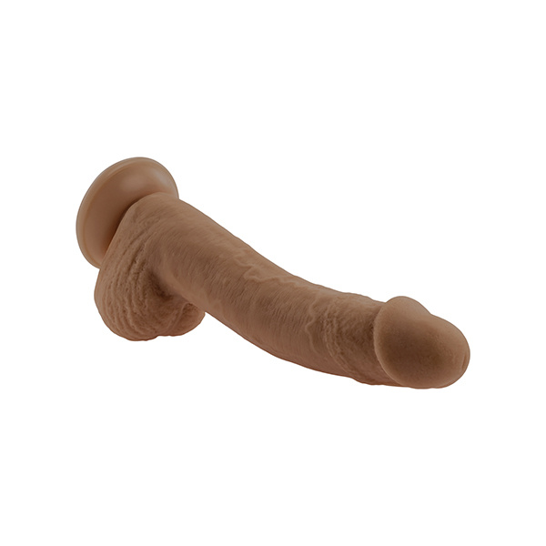 Selopa Natural Feel 7" Flexskin Dildo - Dark - Image 2