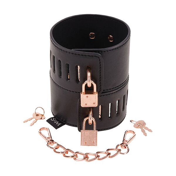 Sex & Mischief Brat Locking Cuffs - Image 4