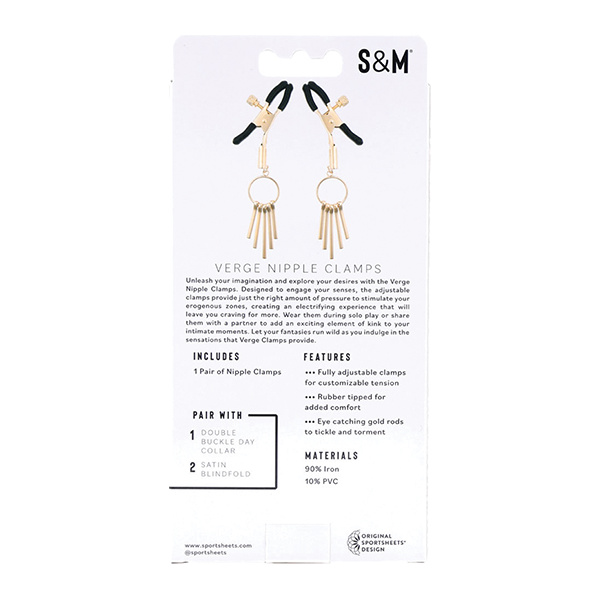 Sex & Mischief Verge Nipple Clamps - Image 5