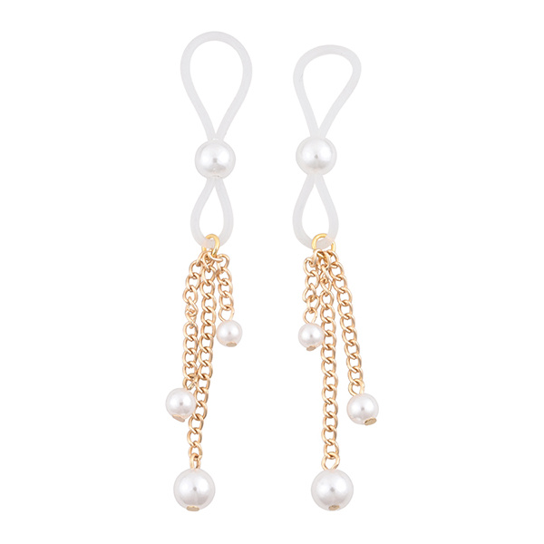 Sex & Mischief Pearl Nipple Ties - Image 4