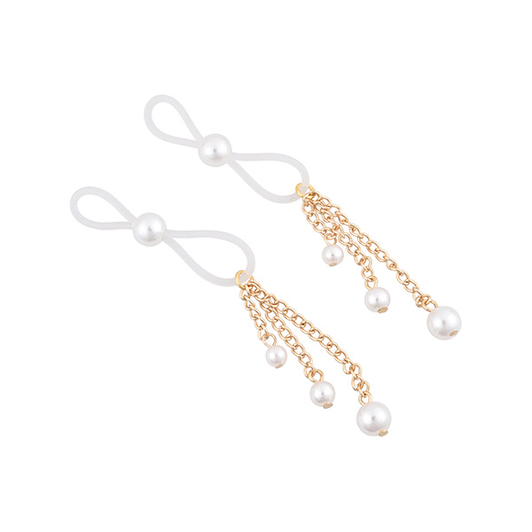 Sex & Mischief Pearl Nipple Ties - Image 3