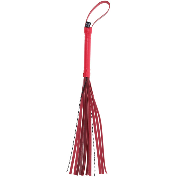 Sex & Mischief Ex's & Oh's Crystal Flogger - Red - Image 2