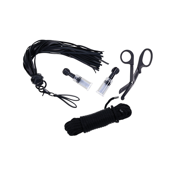 Sportsheets Tied & Twisted Bondage Set - Black - Image 5