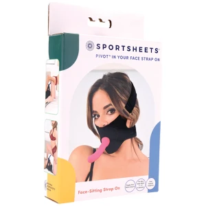 Pivot In Your Face Strap-On - Black