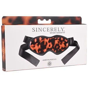 Sincerely Amber Blindfold